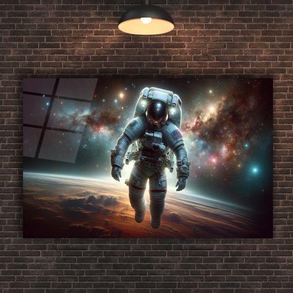 Astronot Cam Tablo