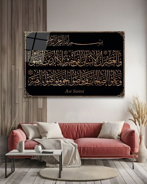 Asr Suresi Cam Tablo