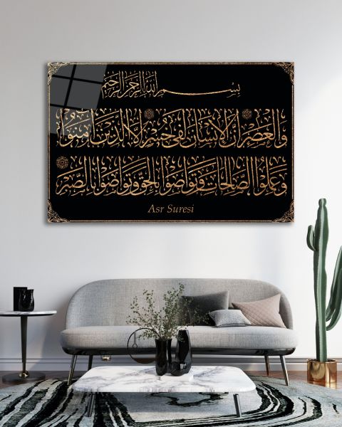 Asr Suresi Cam Tablo