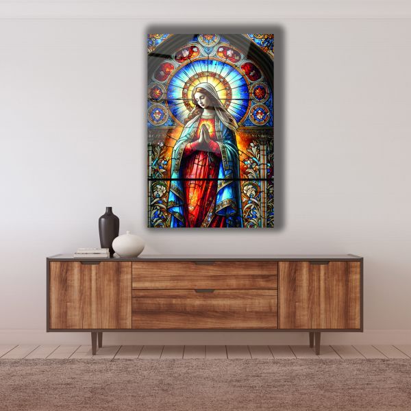 Vitray Meryem Ana Cam Tablo