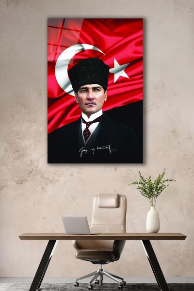 Atatürk Cam Tablo