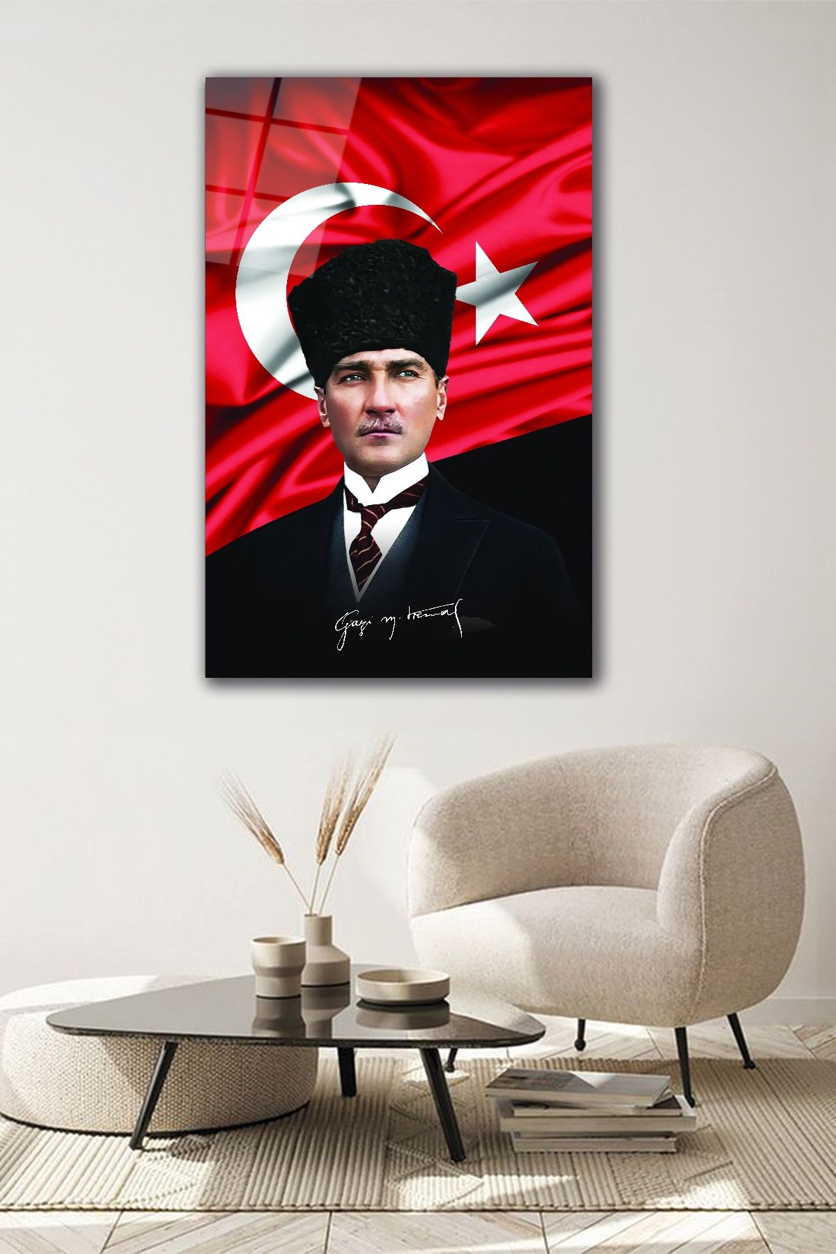 Atatürk Cam Tablo