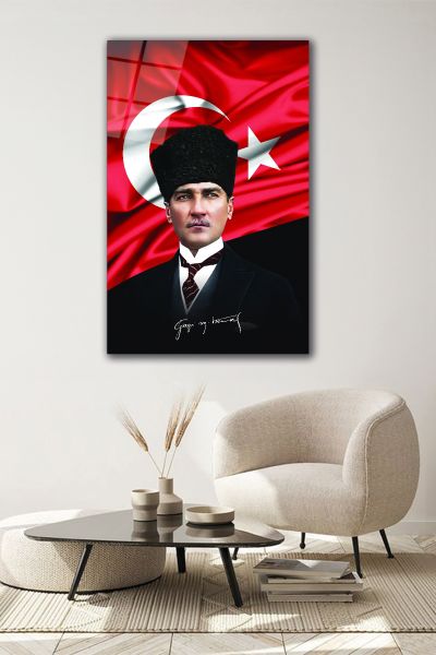 Atatürk Cam Tablo