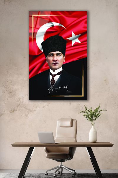 Atatürk Cam Tablo