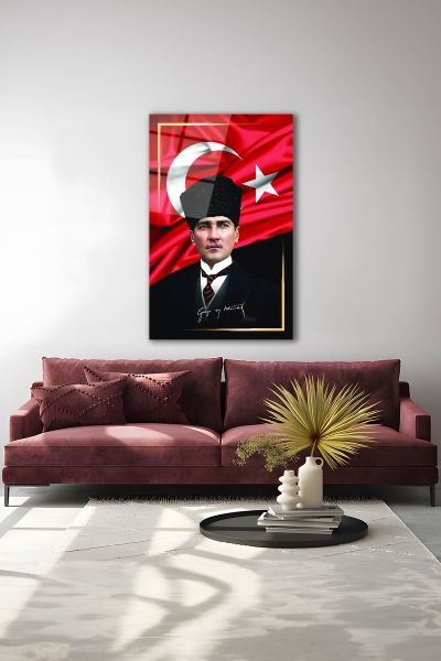Atatürk Cam Tablo