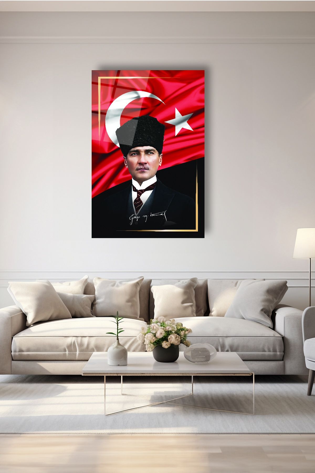 Atatürk Cam Tablo
