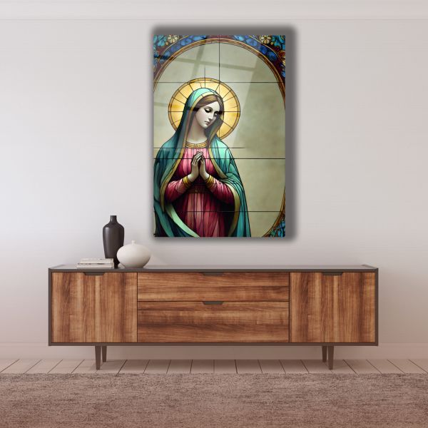 Vitray Meryem Ana Cam Tablo
