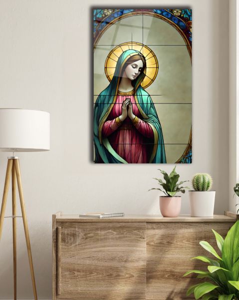Vitray Meryem Ana Cam Tablo