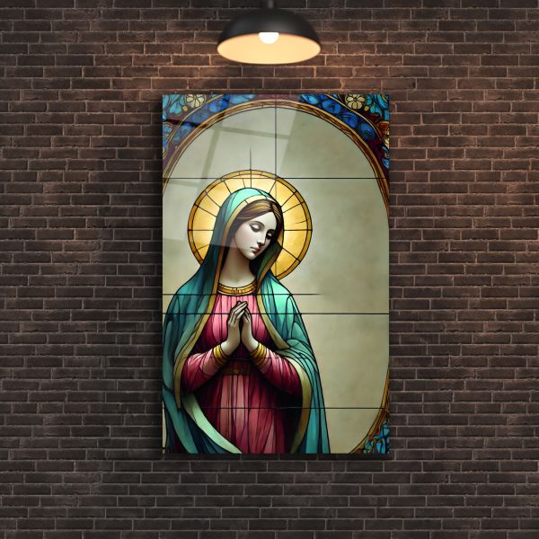 Vitray Meryem Ana Cam Tablo